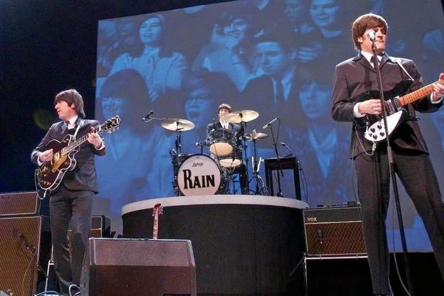 beatles rain tour