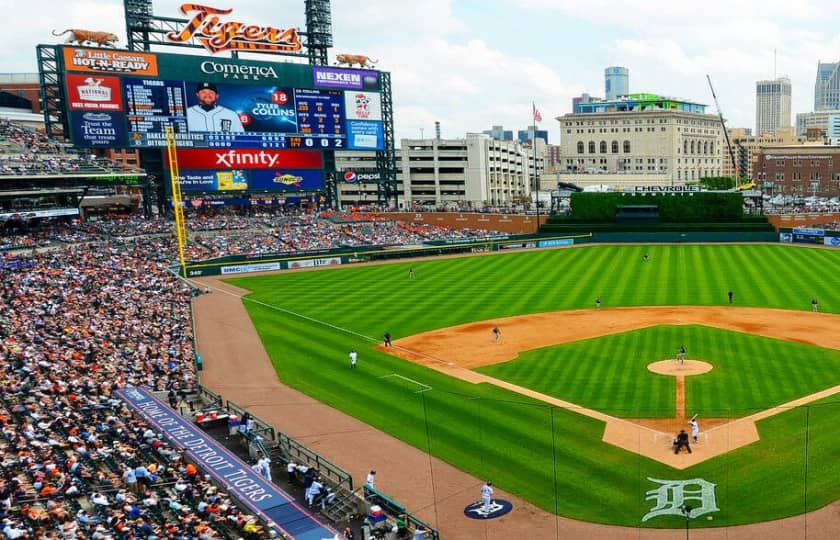 Scenes from Detroit Tigers Opening Day