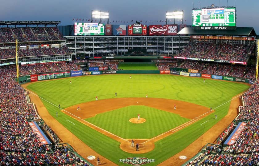 Texas Rangers Opening Day Tickets StubHub