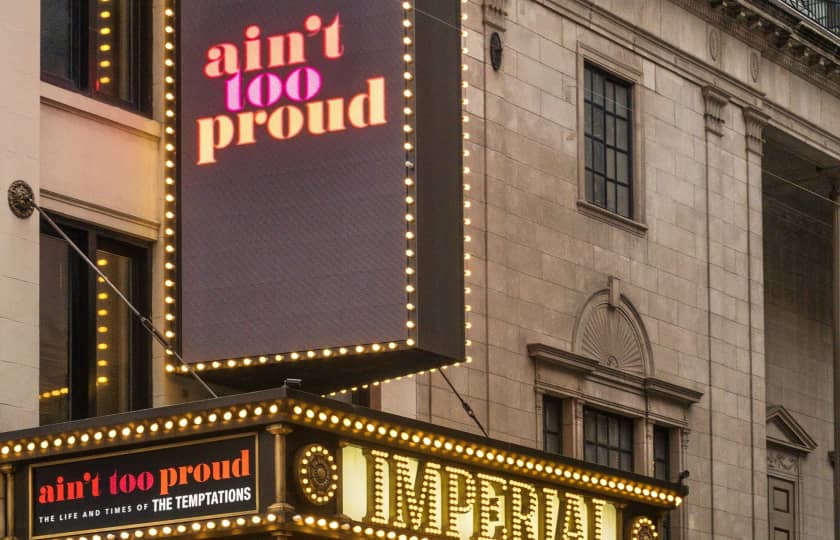 Ain't Too Proud New York Tickets - StubHub