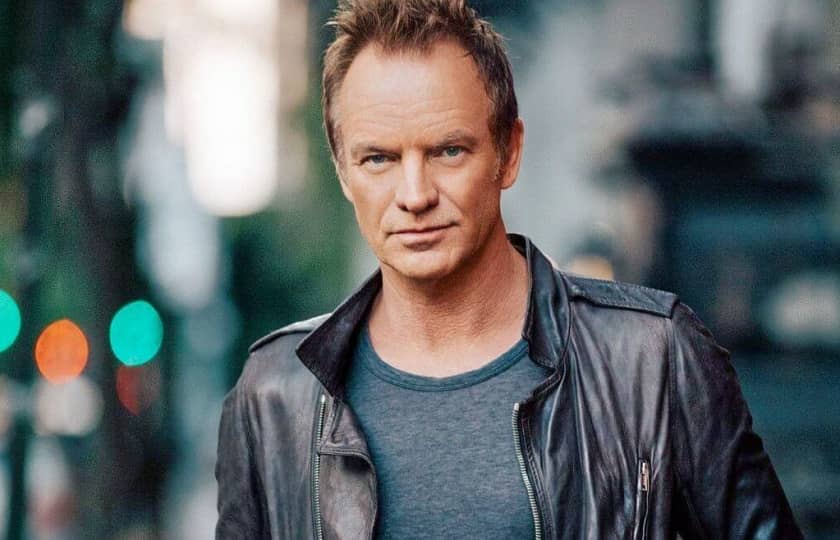 Sting Tickets Sting Concert Tickets and Tour Dates StubHub