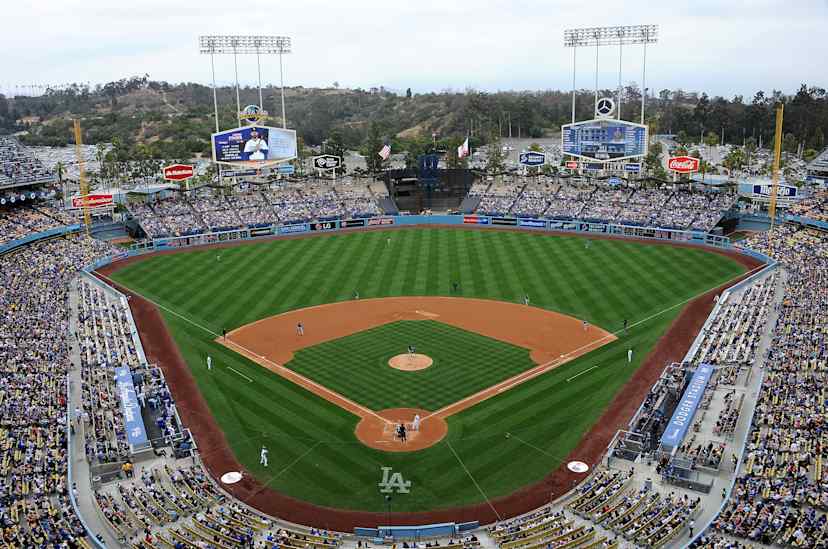 Los Angeles Angels at Los Angeles Dodgers Image