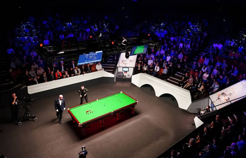 World Snooker Championship 2024 Final Morning The Crucible Theatre