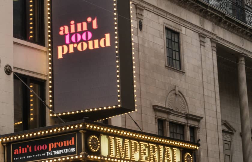 Ain t Too Proud San Francisco Tickets StubHub