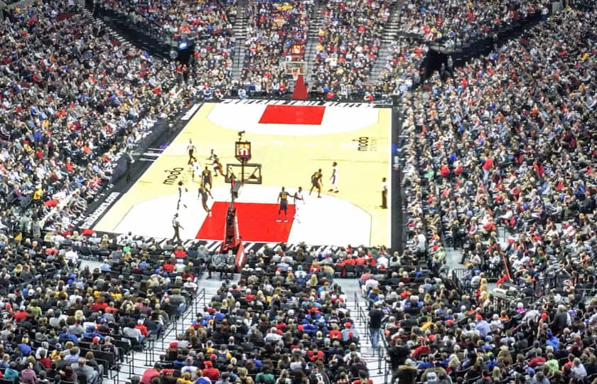 Portland OR's Moda Center goes red this month, and it's not just for the  Trail Blazers