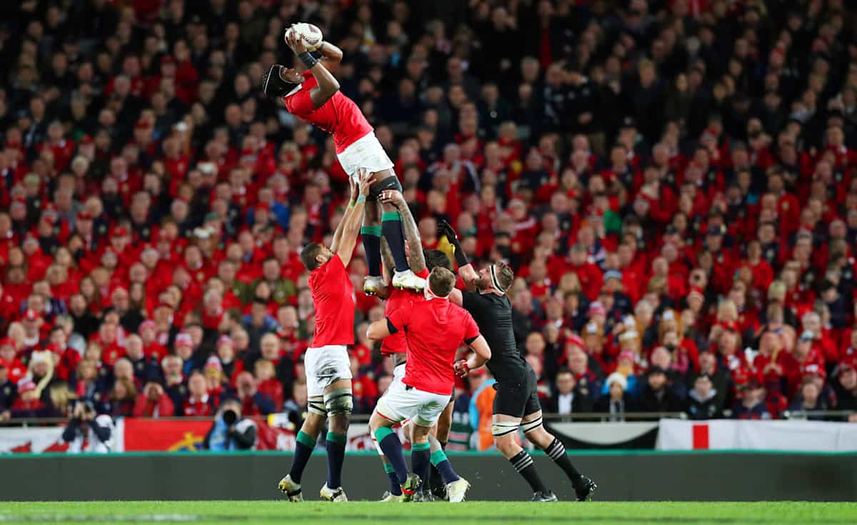 Canterbury British And Irish Lions Sac Fourre-Tout Moyen - Unisexe - Motif Lions Officiel - Parfait Supporters Rugby