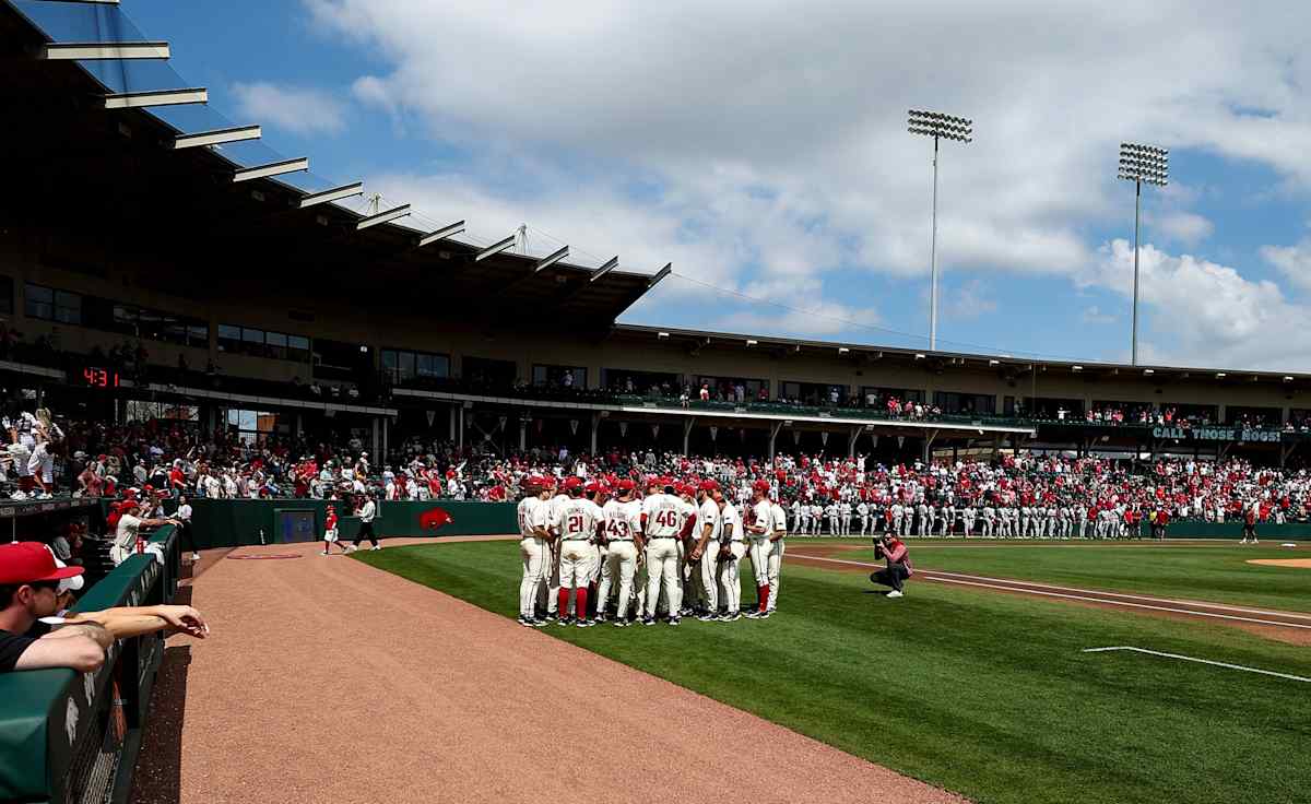 NCAA Baseball Fayetteville Regionals
