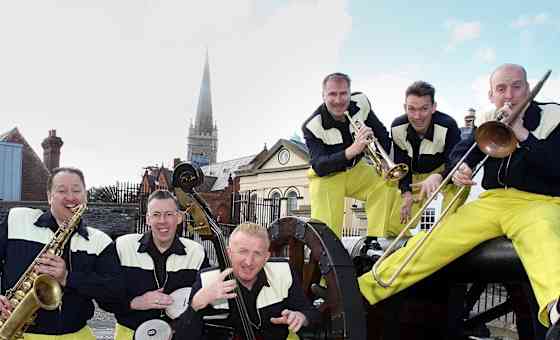 The Jive Aces with Scarlette and the Little Deaths and a swing dance lesson