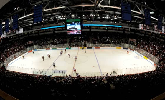 Stonehill Skyhawks at Boston College Eagles Men's Hockey