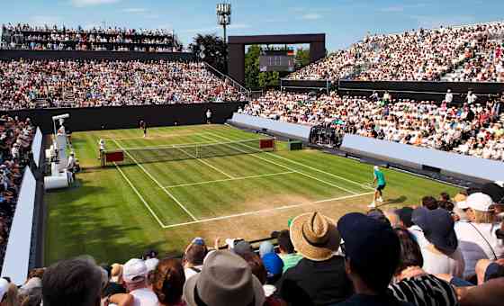 Show Training der Topstars - Centre Court