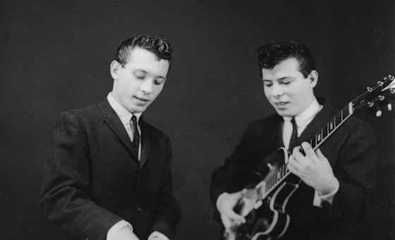 Johnny Farina of Santo and Johnny