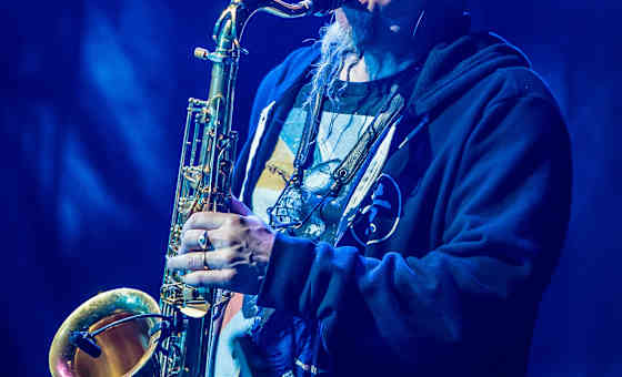 Jeff Coffin, Jordan Perlson and Viktor Krauss
