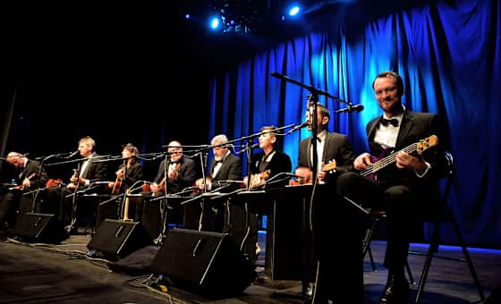 The Ukulele Orchestra of Great Britain card