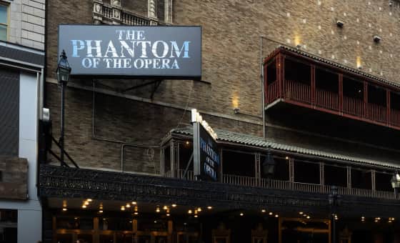 The Phantom of the Opera card