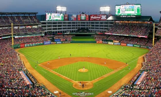 Spring Training - Athletics at Texas Rangers
