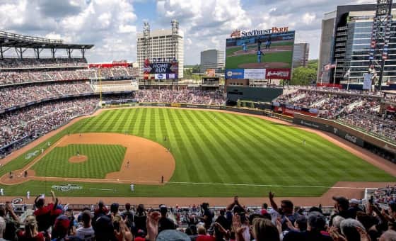 St. Louis Cardinals at Atlanta Braves Parking