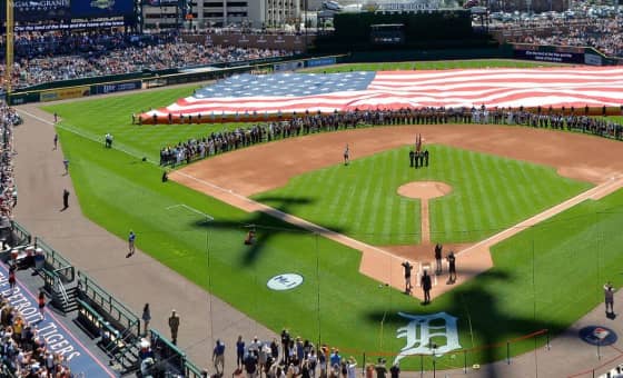 Athletics at Detroit Tigers