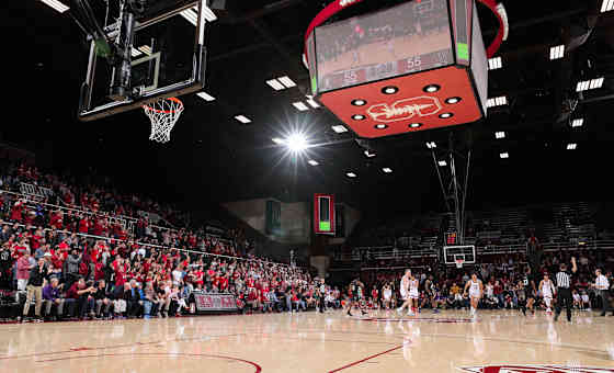 Virginia Cavaliers at Stanford Cardinal Basketball