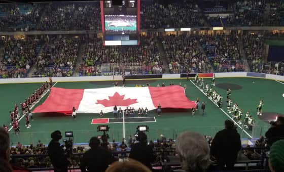 Saskatchewan Rush at Colorado Mammoth Parking