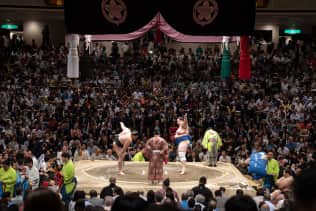 Sumo en Japón - Torneo de Julio