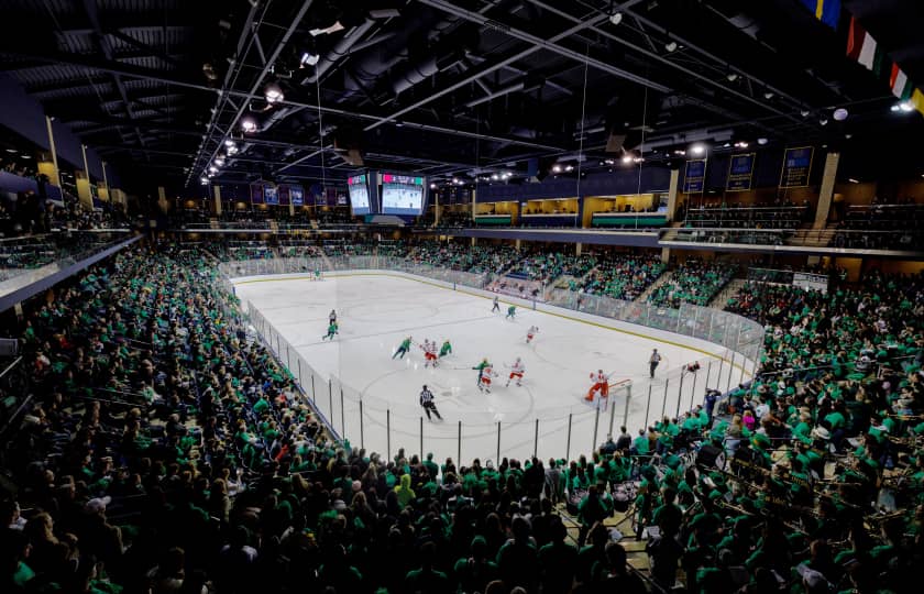 Ohio State Buckeyes at Notre Dame Fighting Irish Hockey Compton Family