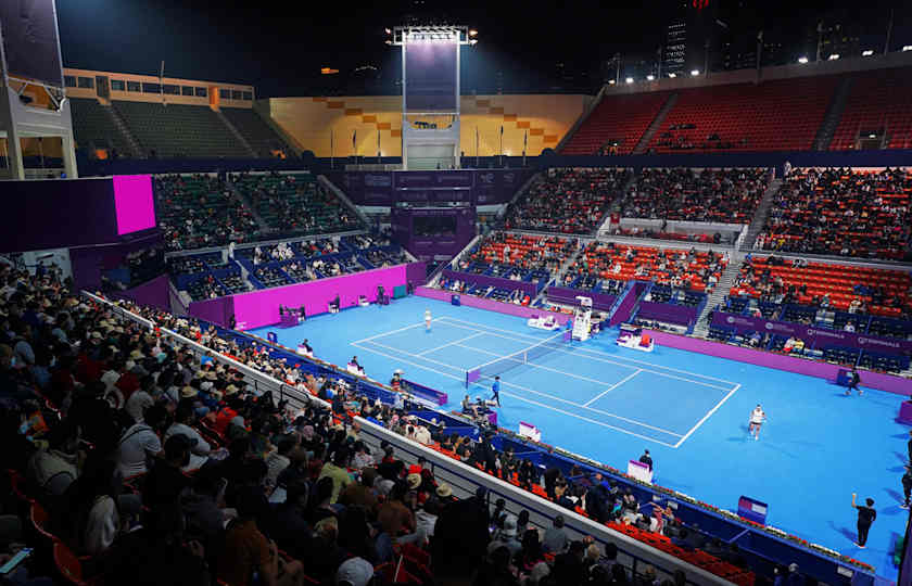 Qatar TotalEnergies Open Saturday Khalifa International Tennis and