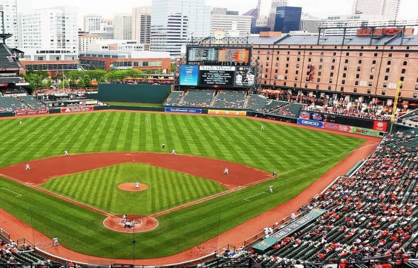 PARKING PASSES ONLY Athletics at Baltimore Orioles Oriole Park at