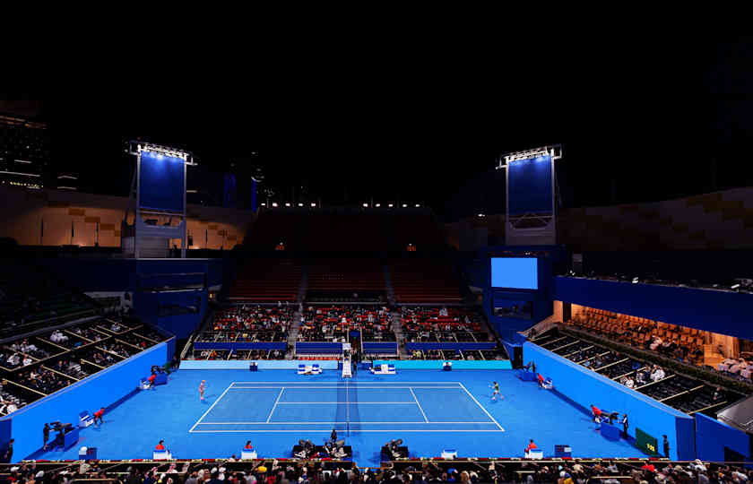 Qatar Exxonmobil Open Wednesday Khalifa International Tennis and